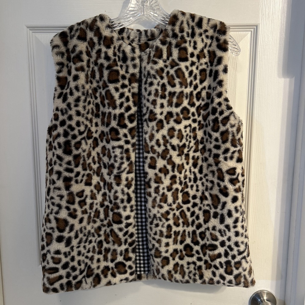 The Royal‎ Standard Vest Leopard Womens Size S